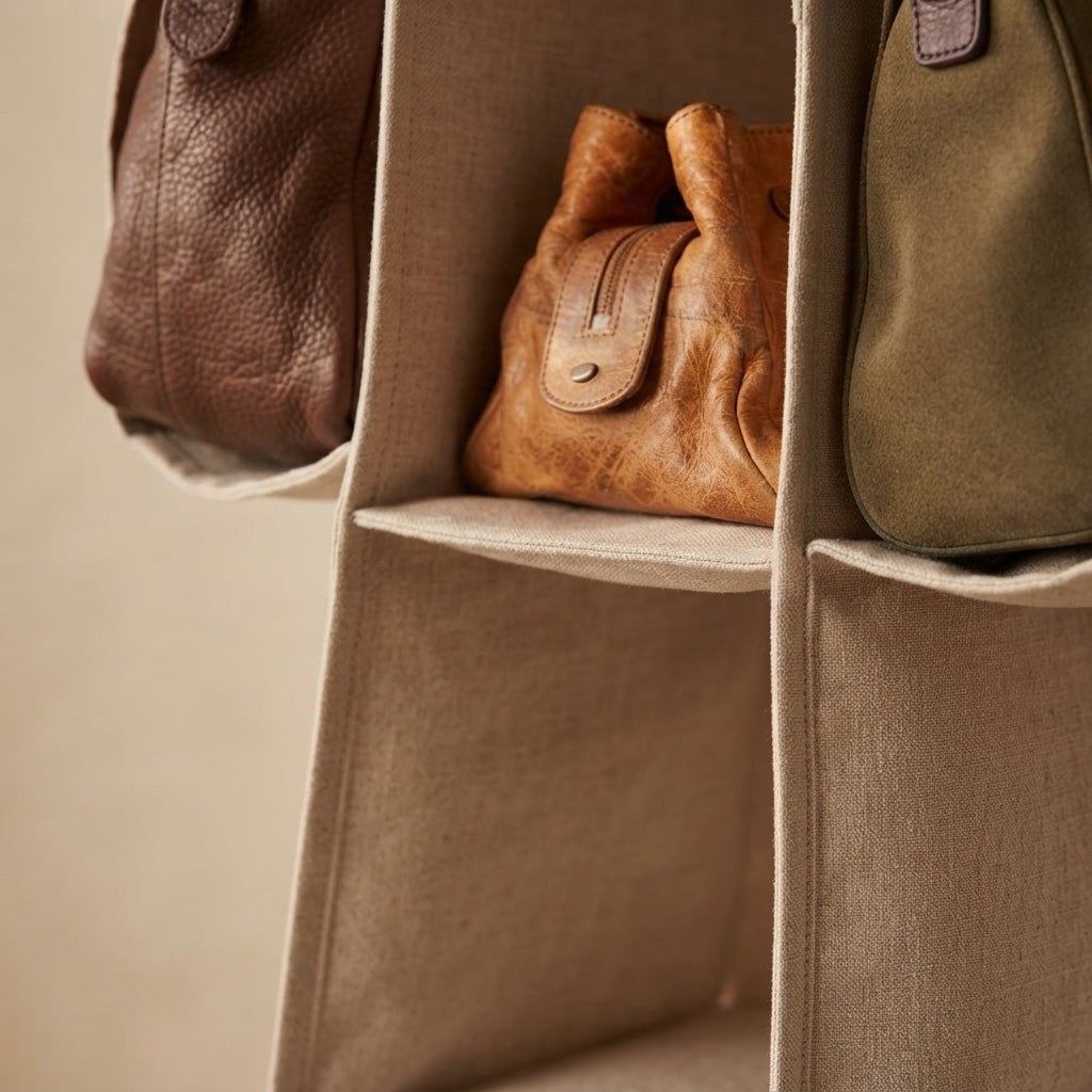 Organizador Colgante del Armario 10 Bolsos Ahorro De Espacio Plegable